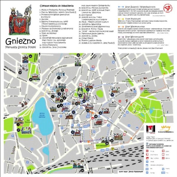 Gniezno mapa
