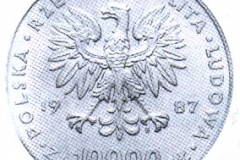 10000zł1987Papieżo