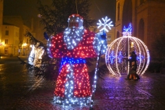 Szopka na Rynku Nowomiejskim w Toruniu